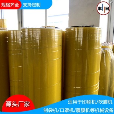 丰日加工定制印刷输送压榨硅胶 造纸冷轧覆膜彩印聚氨酯胶辊